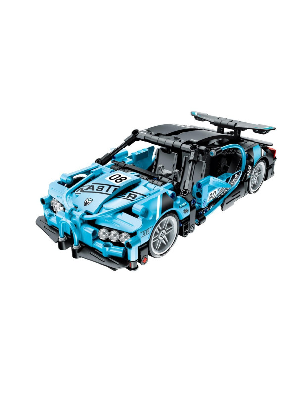 iMMaster Coche de carreras azul - 422pzas.