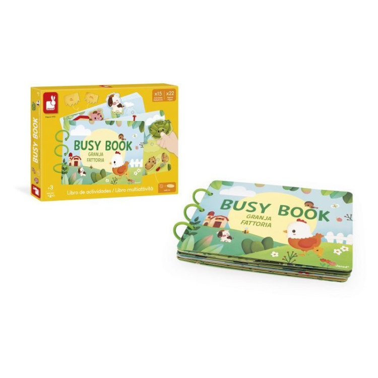 GRANJA - BUSY BOOK GRANJA SP/IT JANOD