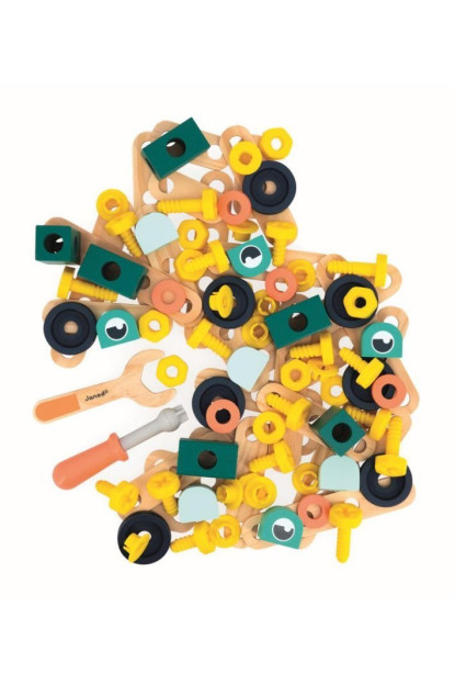 BRICO'KIDS - BOTE 100 PIEZAS JANOD