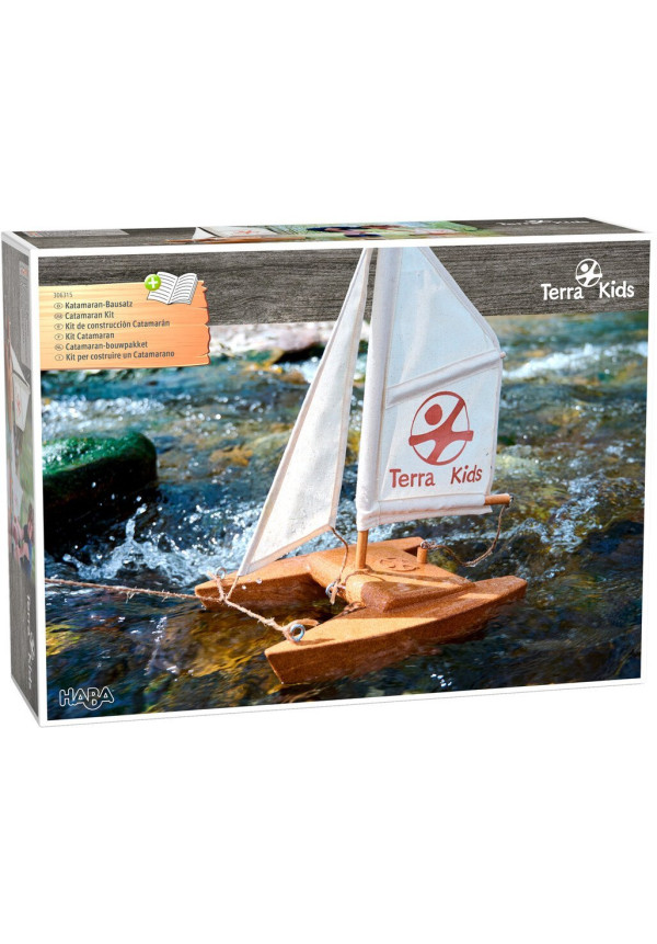Terra Kids Kit de Construcción Catamarán