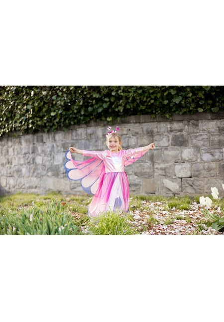 VESTIDO DE MARIPOSA TALLA 7-8 GREATPRETENDERS