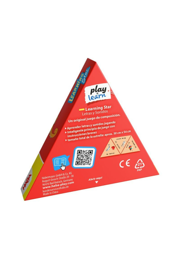LEARNING STAR letras y sonidos HABA