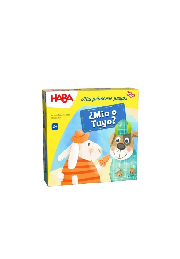  Mis primeros juegos TO GO – ¿Mío o tuyo? HABA