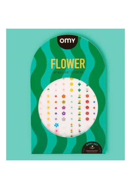 PEGATINAS OMY PARA UÑAS FLOWER