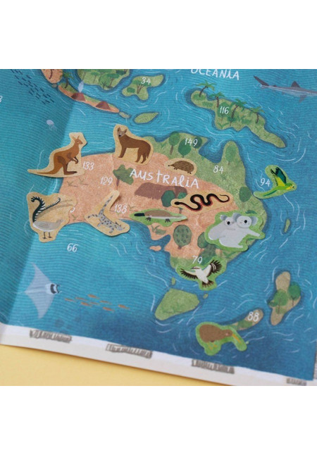 Activity - ANIMAL WORLD Poster&Stickers LONDJI