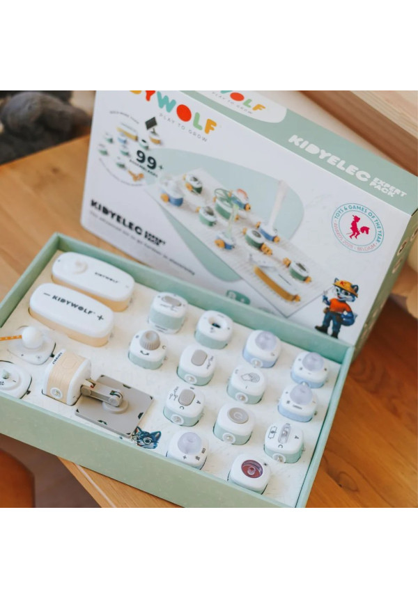  Mi Primer Kit Eléctrico - Avanzado 18 piezas KIDYWOLF