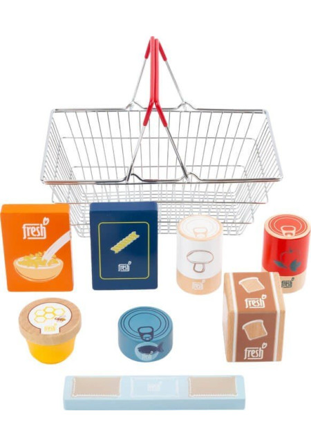  Set de cesta de la compra con alimentos Fresh SMALL FOOT