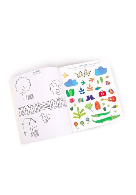  Cuaderno de pegatinas Popipop  MOULIN ROTY