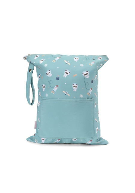 Bolsa Impermeable Grande Pandas in Space 