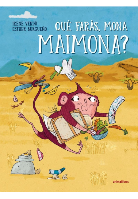 LIBRO  Que Faras, Mona Maimona?
