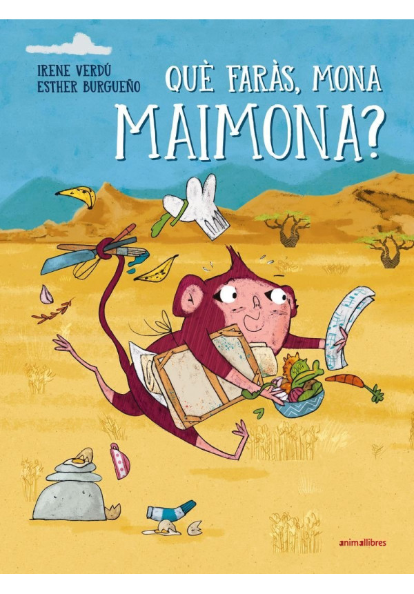 LIBRO  Que Faras, Mona Maimona?