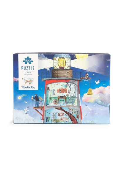 Puzzle El Faro Jardin du Moulin (500 piezas) MOULIN ROTY
