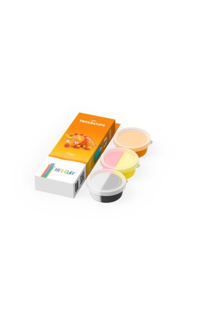 Plastilina interactiva Triceratops HEY CLAY