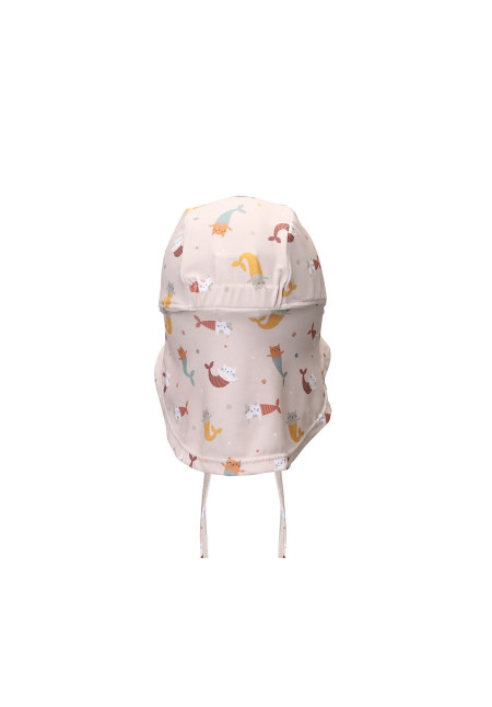 Gorro Playa Bebé Mermaid Cats Monnëka