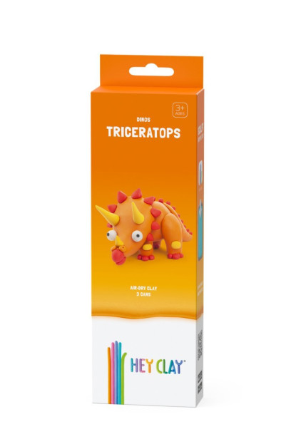 Plastilina interactiva Triceratops HEY CLAY