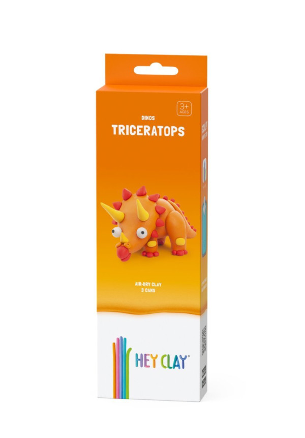 Plastilina interactiva Triceratops HEY CLAY