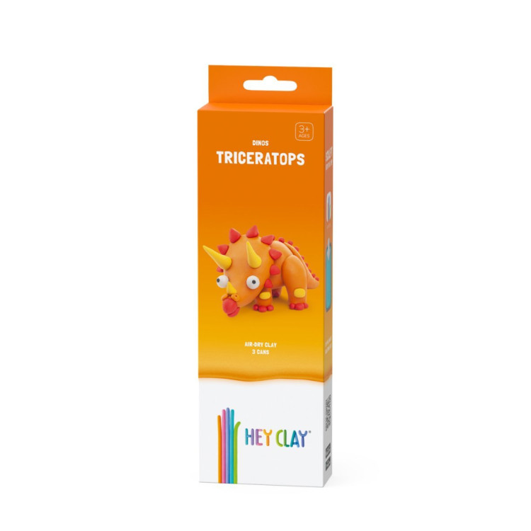 Plastilina interactiva Triceratops HEY CLAY