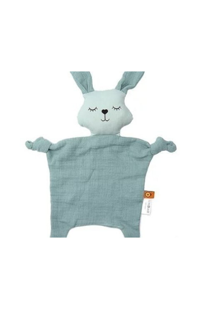 Peluche para dormir de algodón orgánico: Conejo A PUNT