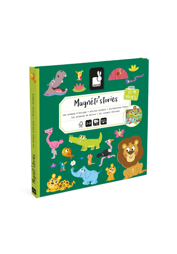 MAGNETI'STORIES LOS ANIMALES DE ÁFRICA