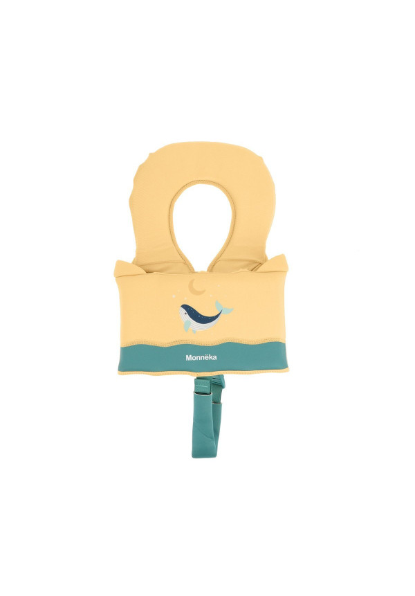 Chaleco Flotador Aprendizaje Whale Teal Talla 1-2 Monnëka