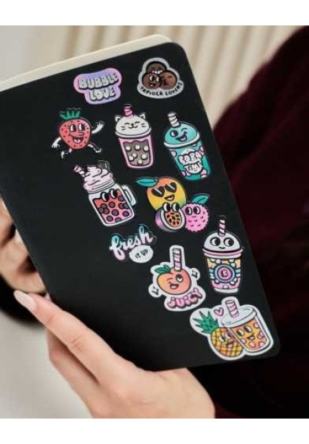 STICKERS BIG BUBBLE TEA OMY