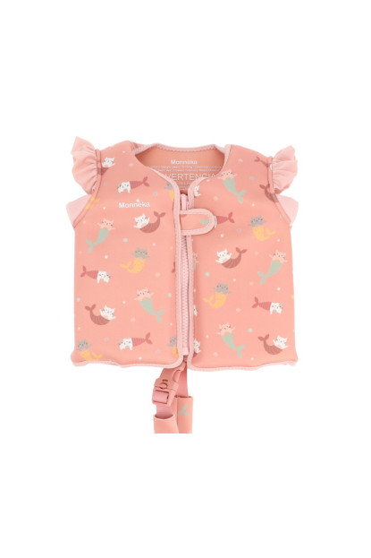 Chaleco Flotador Aprendizaje Mermaid Cats Monnëka