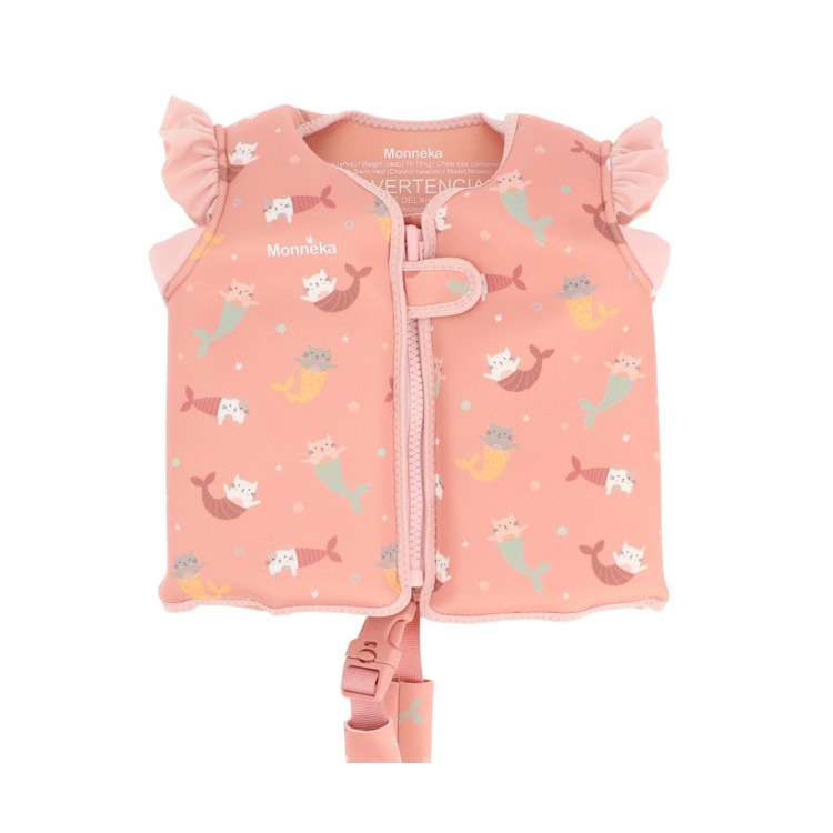 Chaleco Flotador Aprendizaje Mermaid Cats Monnëka