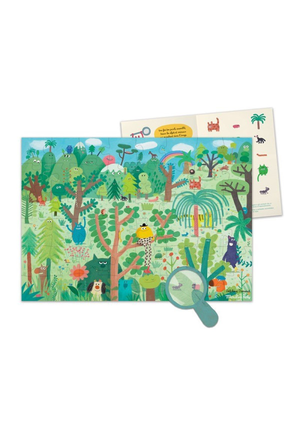 Puzzle La tierra maravillosa (48 piezas) Schmouks MOULIN ROTY