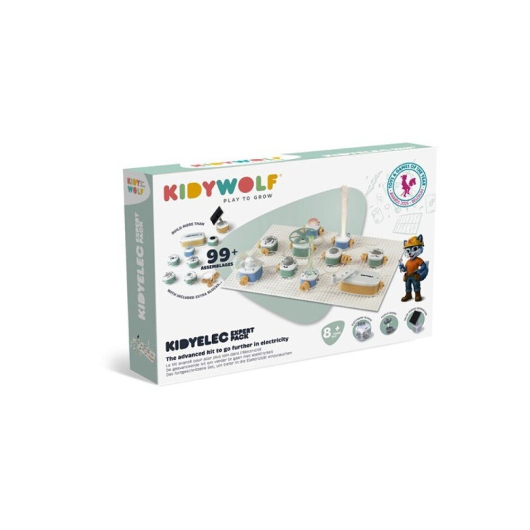  Mi Primer Kit Eléctrico - Avanzado 18 piezas KIDYWOLF