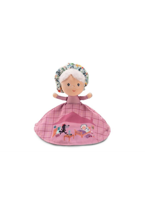 MARIONETA REVERSIBLE CAPERUCITA ROJA LILLIPUTIENS