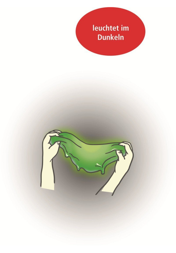  DIY slime fluorescente 