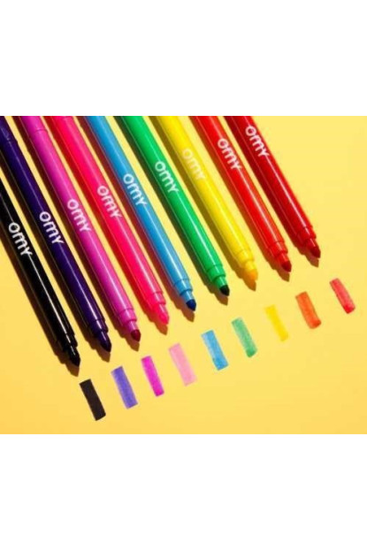 ROTULADORES OMY CON AROMAS 9 unid OMY