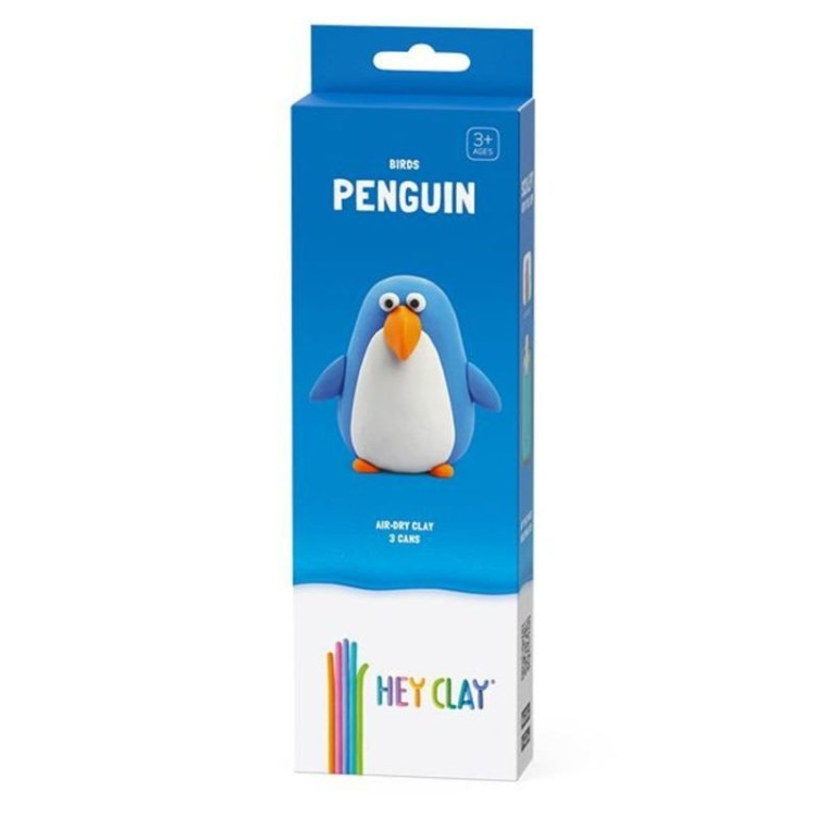 Plastilina interactiva Pingüino  HEY CLAY