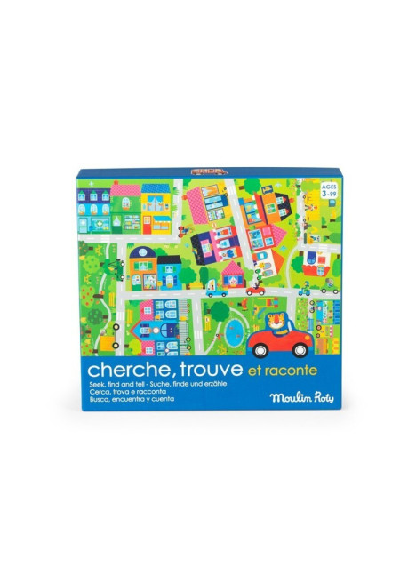 Juego Busca, Encuentra y Cuenta Popipop MOULIN ROTY
