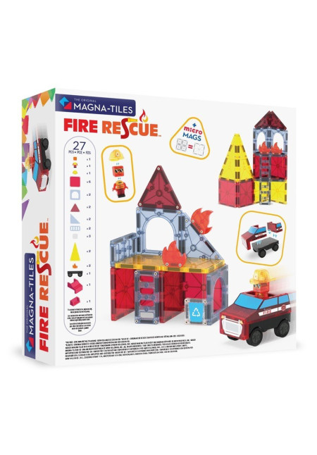 MAGNA-TILES Fire Rescue™ Set 27 pcs