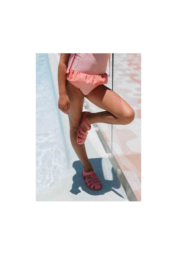 Cangrejeras Infantil Monnëka Stripes Bloom & Blush Monnëka