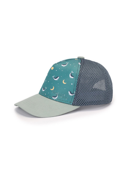 Gorra Whale Teal Monnëka