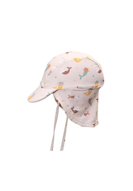 Gorro Playa Bebé Mermaid Cats Monnëka