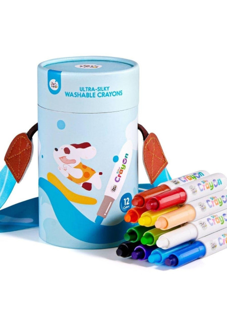 Bote Crayón Ultra Suave Lavable 12 ud. JARMELO