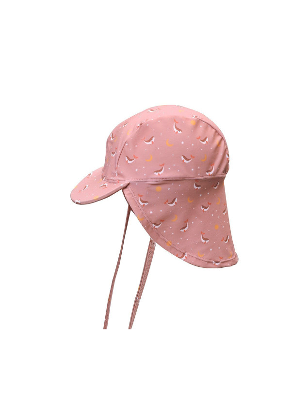 Gorro Playa Bebé Whale Pink Monnëka