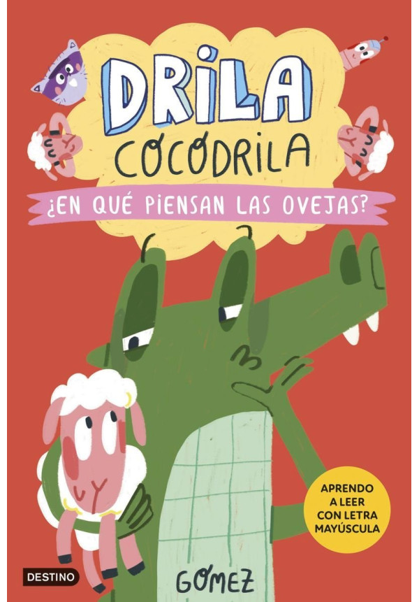 libro Drila Cocodrila 7 - ¿En Que Piensan Las Ovejas?