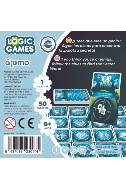 SECRET WORD ATOMO
