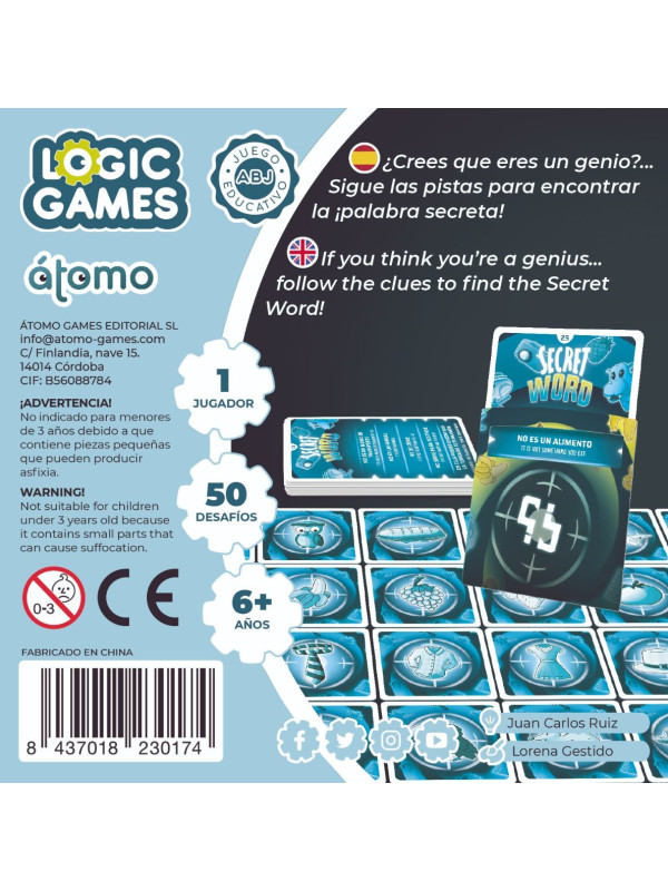 SECRET WORD ATOMO