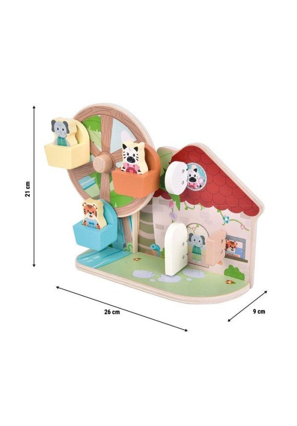Juego de motricidad Noria Jungle Friends SMALL FOOT