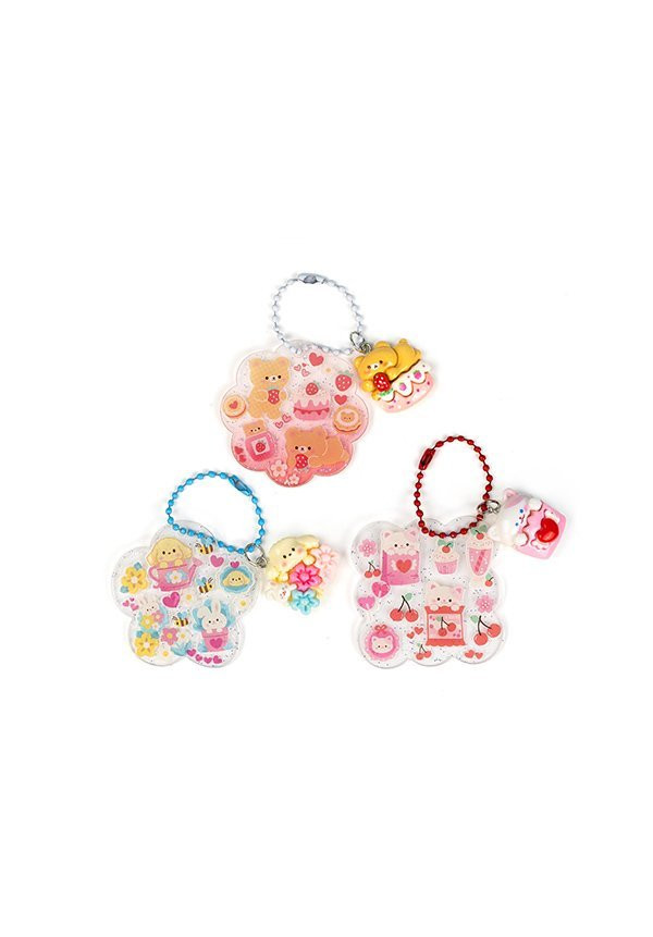 Bag Charms Sticker Kraft Kit - Kawai TIGER TRIBE