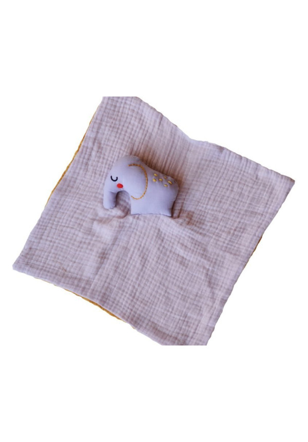 Peluche para dormir de algodón orgánico: Elefante APUNT