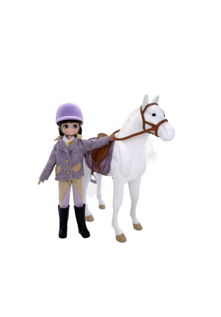 Conjunto de Pony Blanco y Lottie