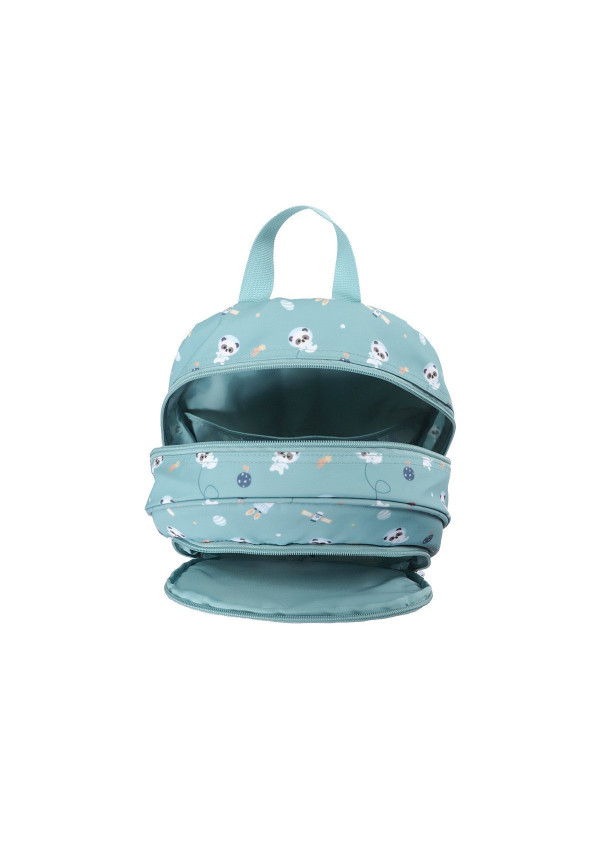 Mochila Mediana Pandas in Space + Llavero Personalizable