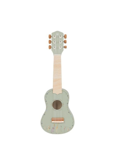GUITARRA DE MADERA VERDE LITTLE DUTCH