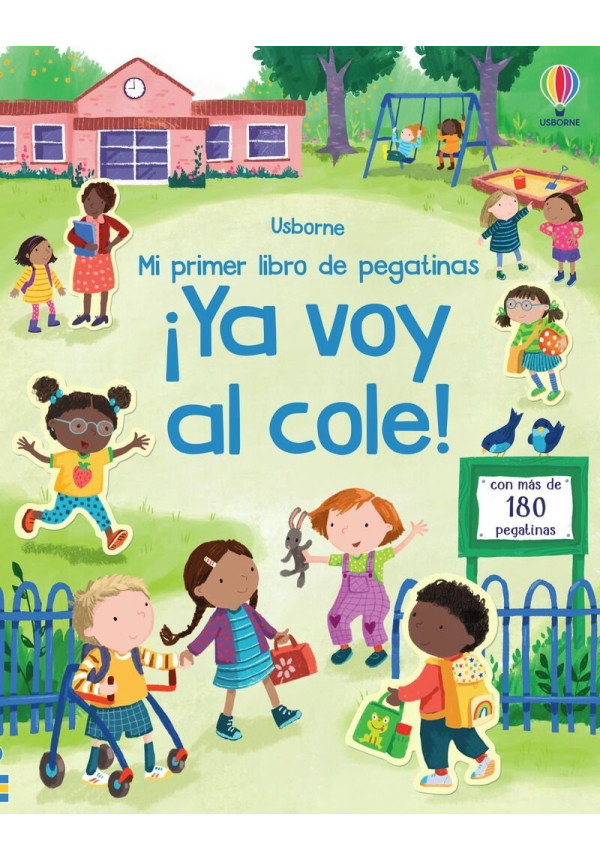 libro ¡Ya Voy Al Cole! - Mi Primer Libro De Pegatinas